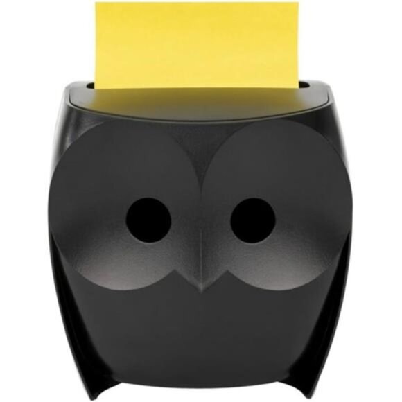 Post-it Owl Note Dispenser, includes 1 Pad of Post-it in Super Sticky Dispenser - Picture 2 of 7